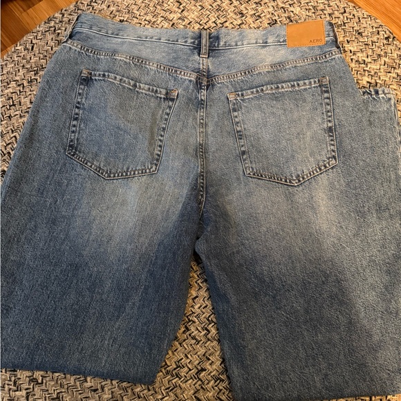 Aeropostale Blue Flare Wide Leg Jeans - Picture 2 of 5